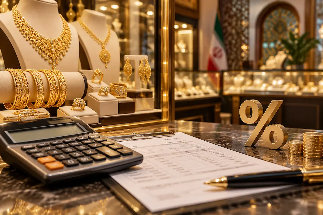 محاصبه مالیات طلا